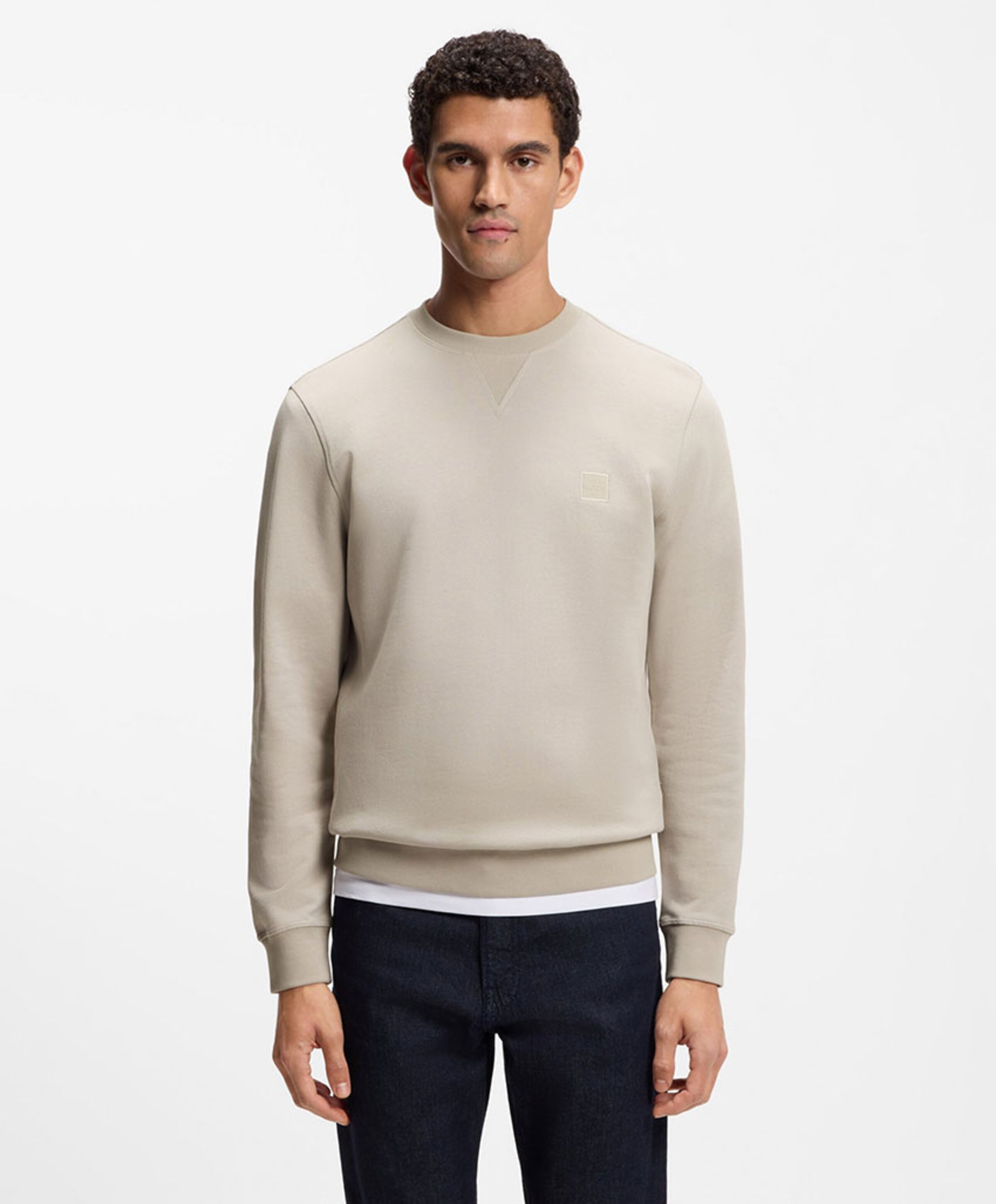 Boss Orange Heren sweater grijs