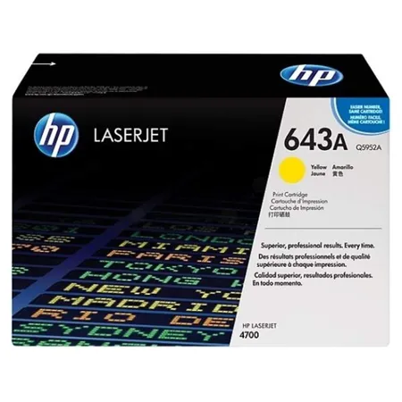 HP Original LasterJet Toner 643A gelb