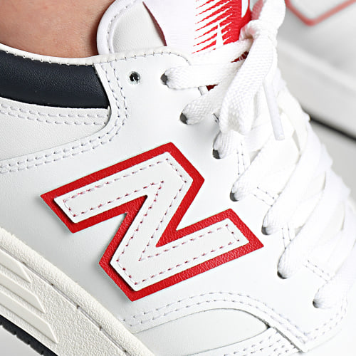 Baskets 480 BB480LWG White Red Navy