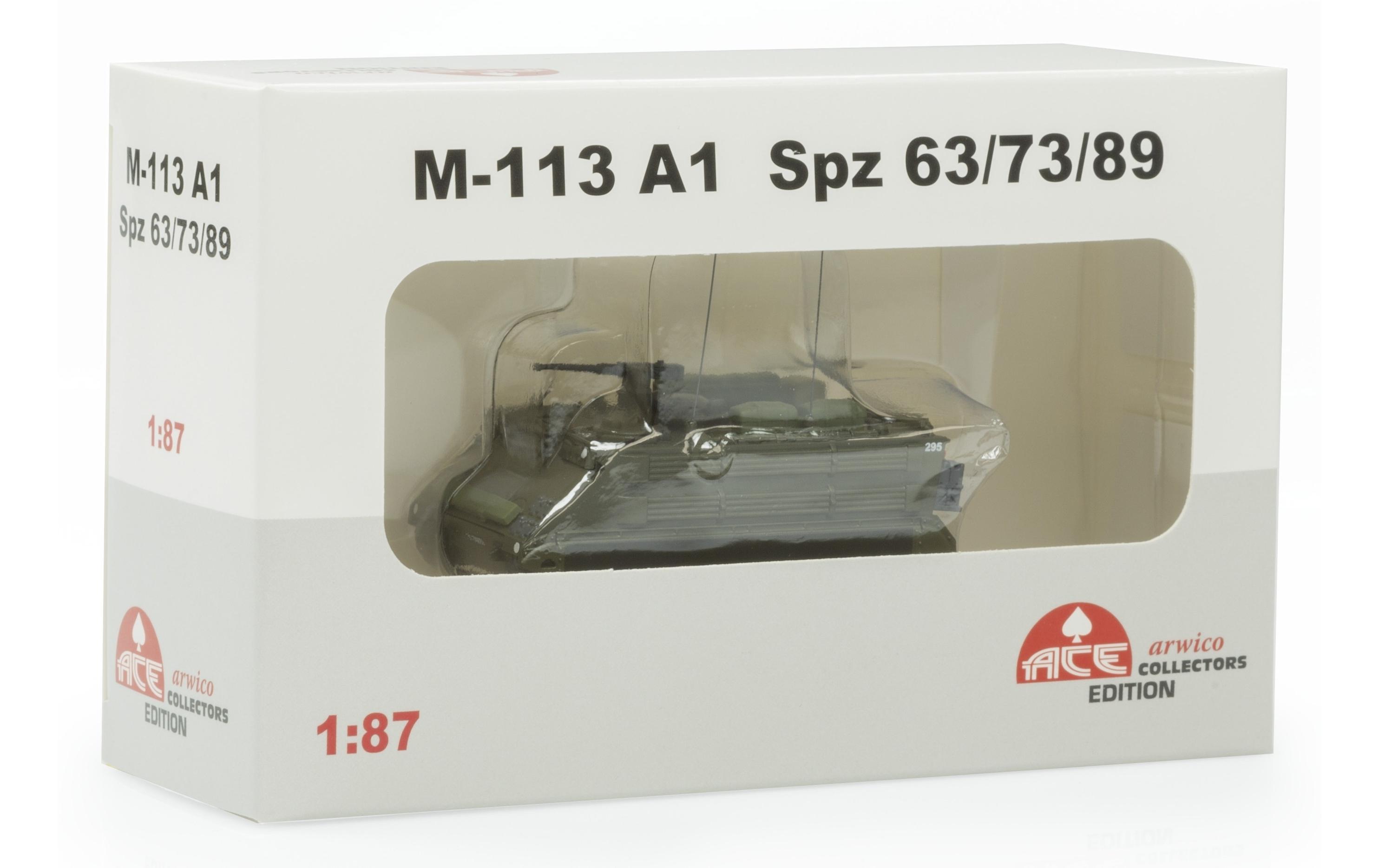 M113 Übermittlungspanzer 63 1:87H0 Panzer Sammlermodell