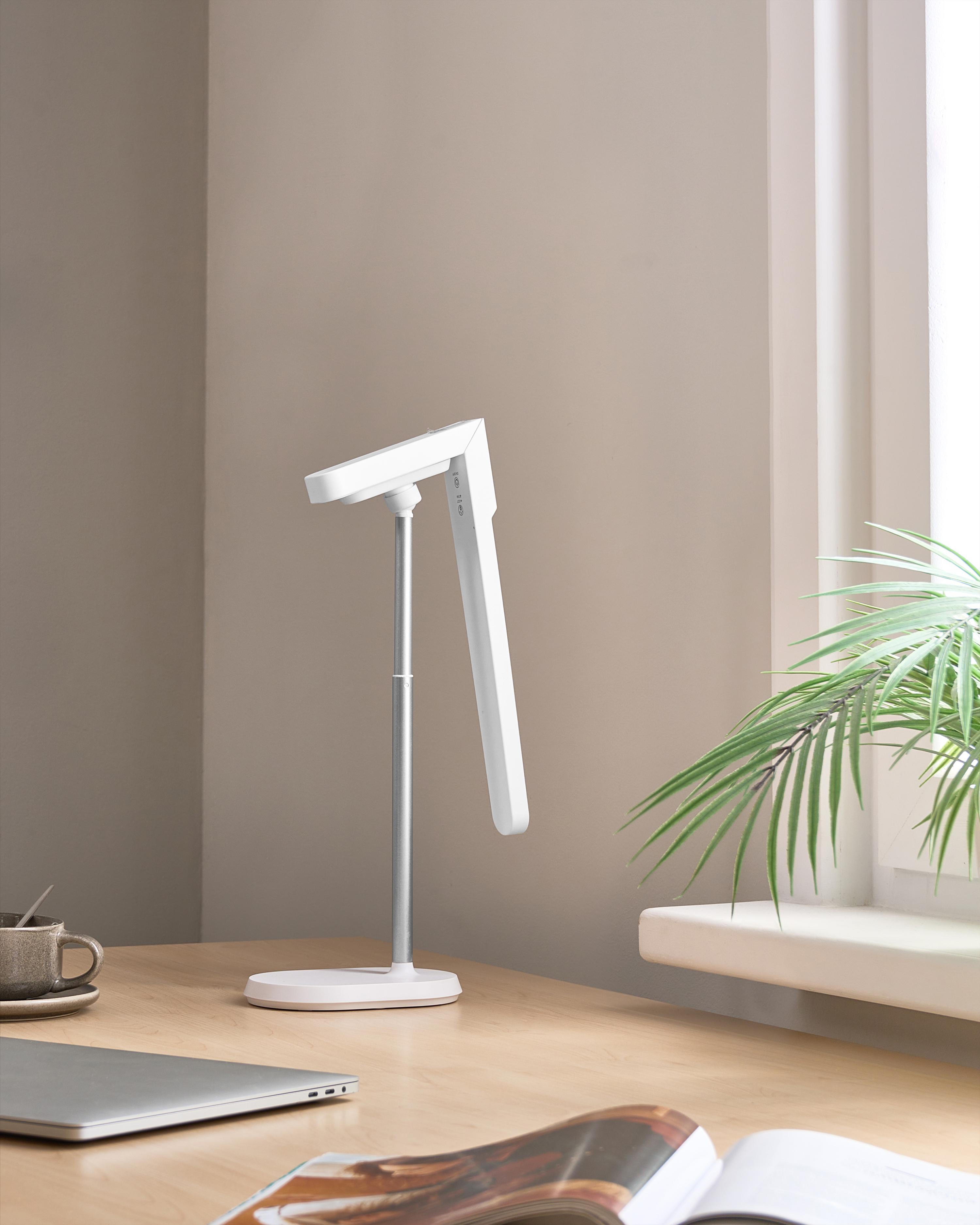 LED bureaulamp TUCANA met dimmer Wit