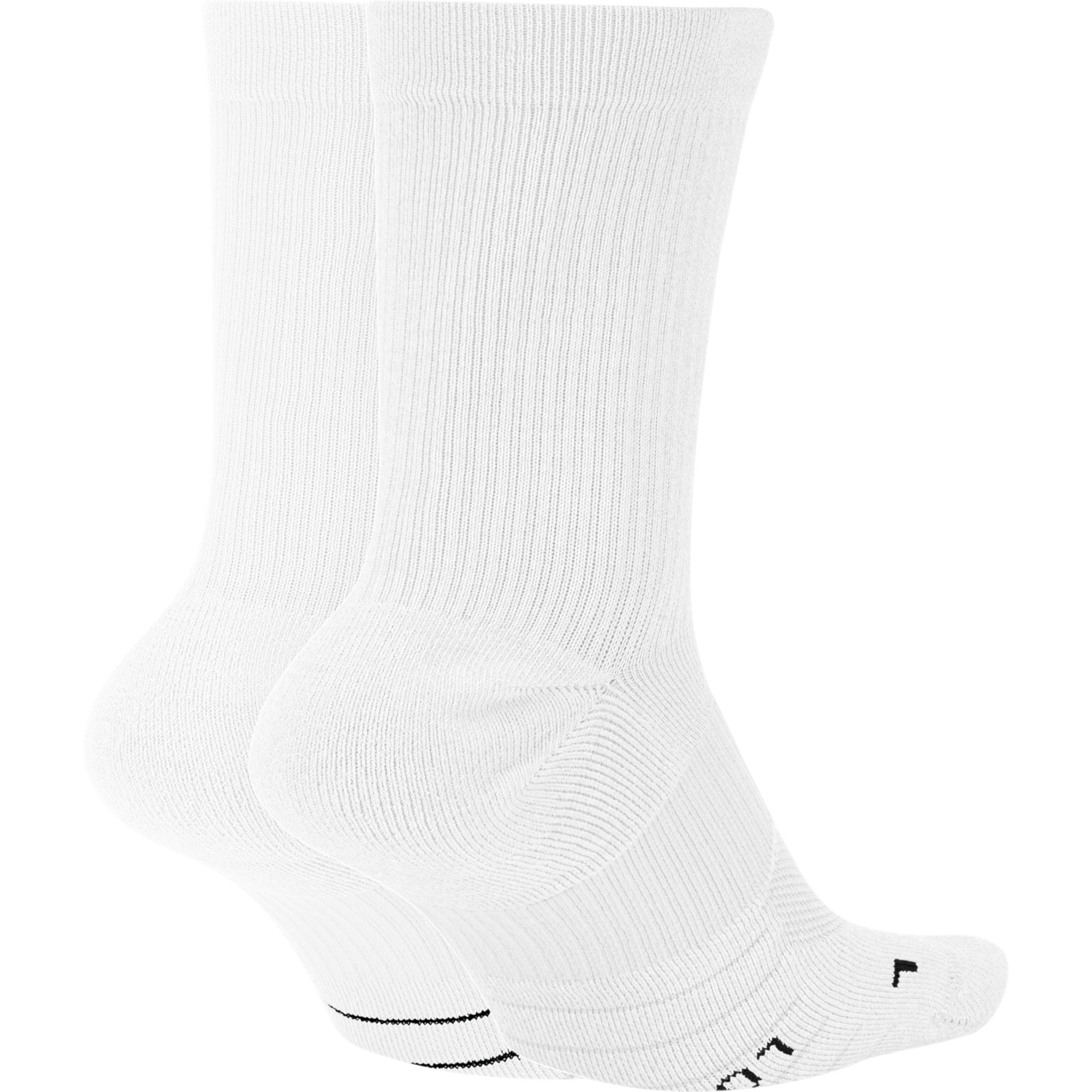Multiplier Crew Sock 2pk White/Black
