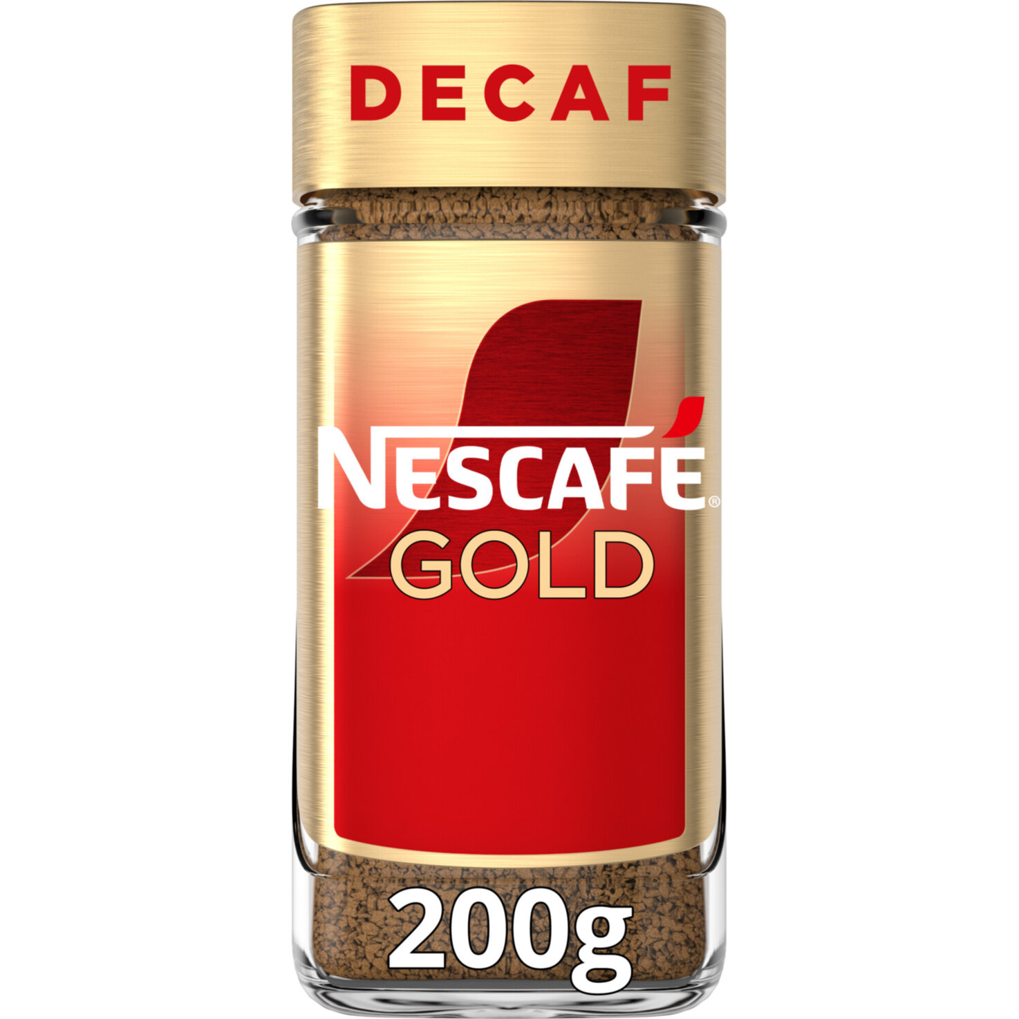 Nescafé Gold Decaf löslicher Kaffee Glas