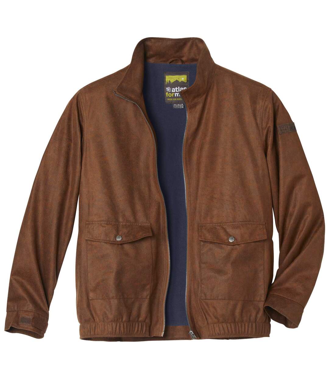 Blouson Suédine Doublé Polaire