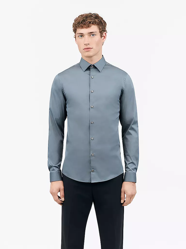 TIGER OF SWEDEN Hemd Extra Slim hellblau