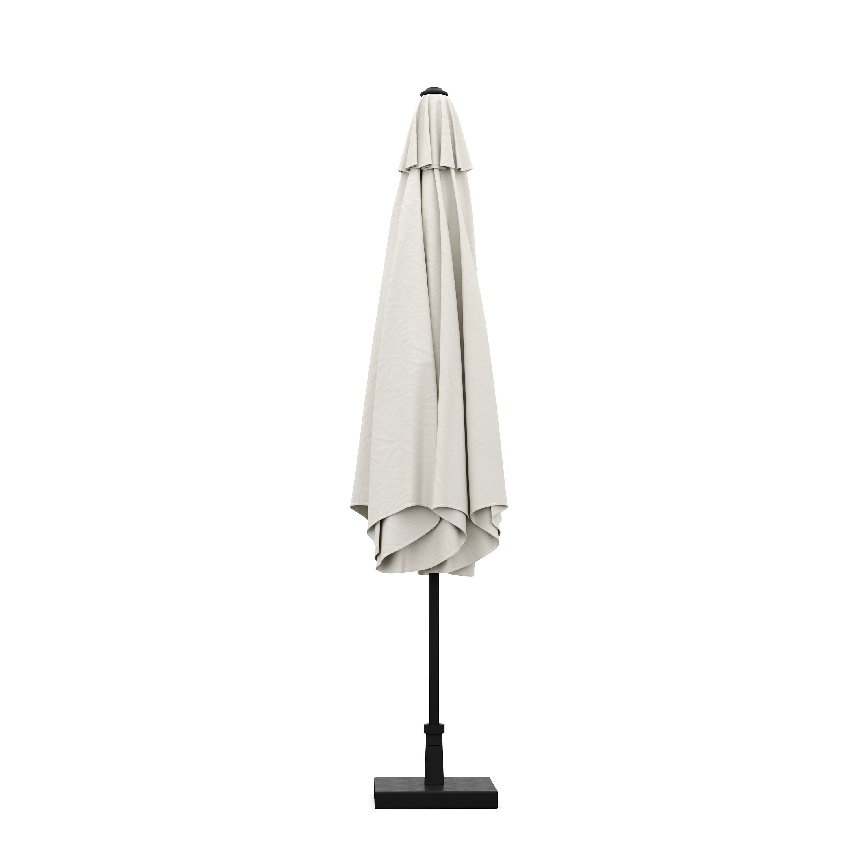 Sonnenschirm NOYA 300 x 200 cm weiss