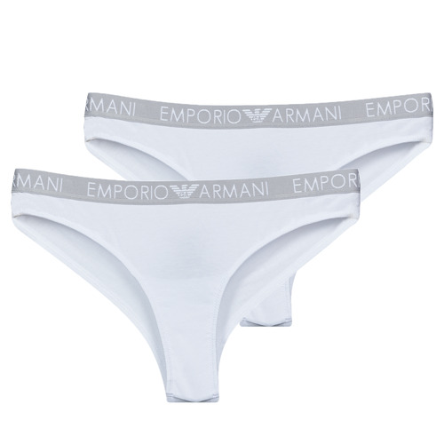 Emporio Armani - BI-PACK BRAZILIAN BRIEF PACK X2 - Blanc