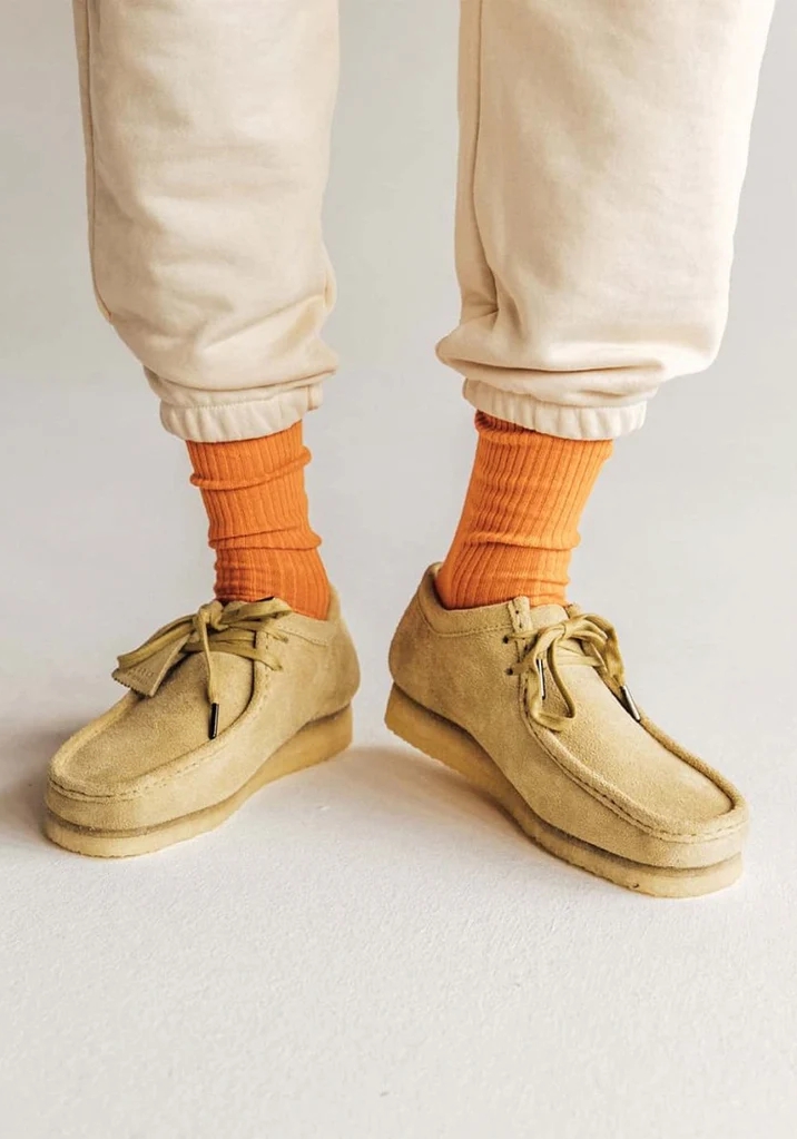 DillySocks Socken Ribbed Carrot Orange