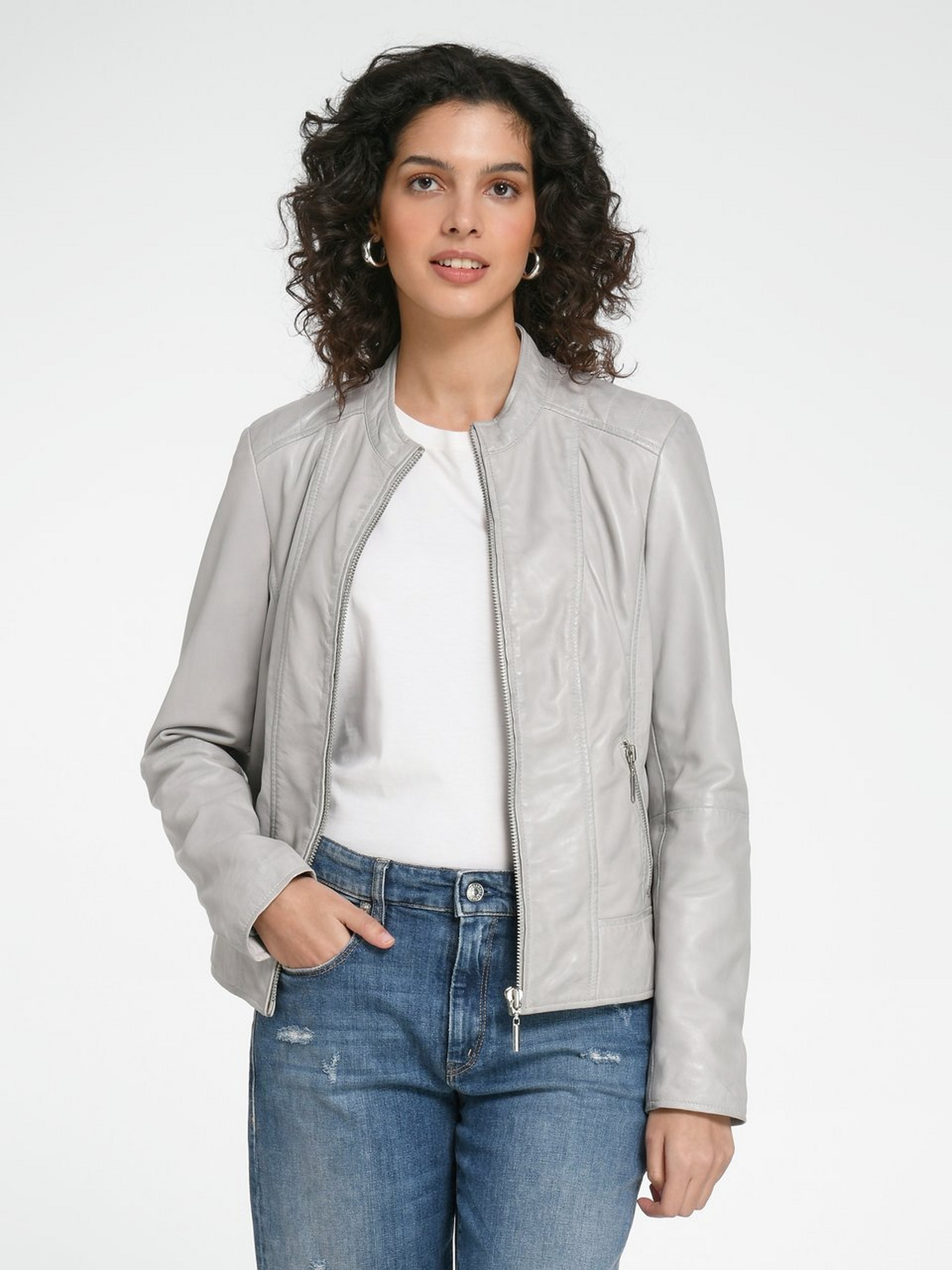 Lederjacke