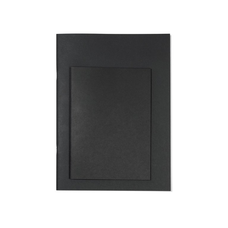 Seawhite Skizzenheft schwarz 140 g/m²