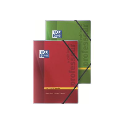 Oxford - Cahier du professeur Collège et Lycée - A4 (21x29,7 cm) - 144 pages