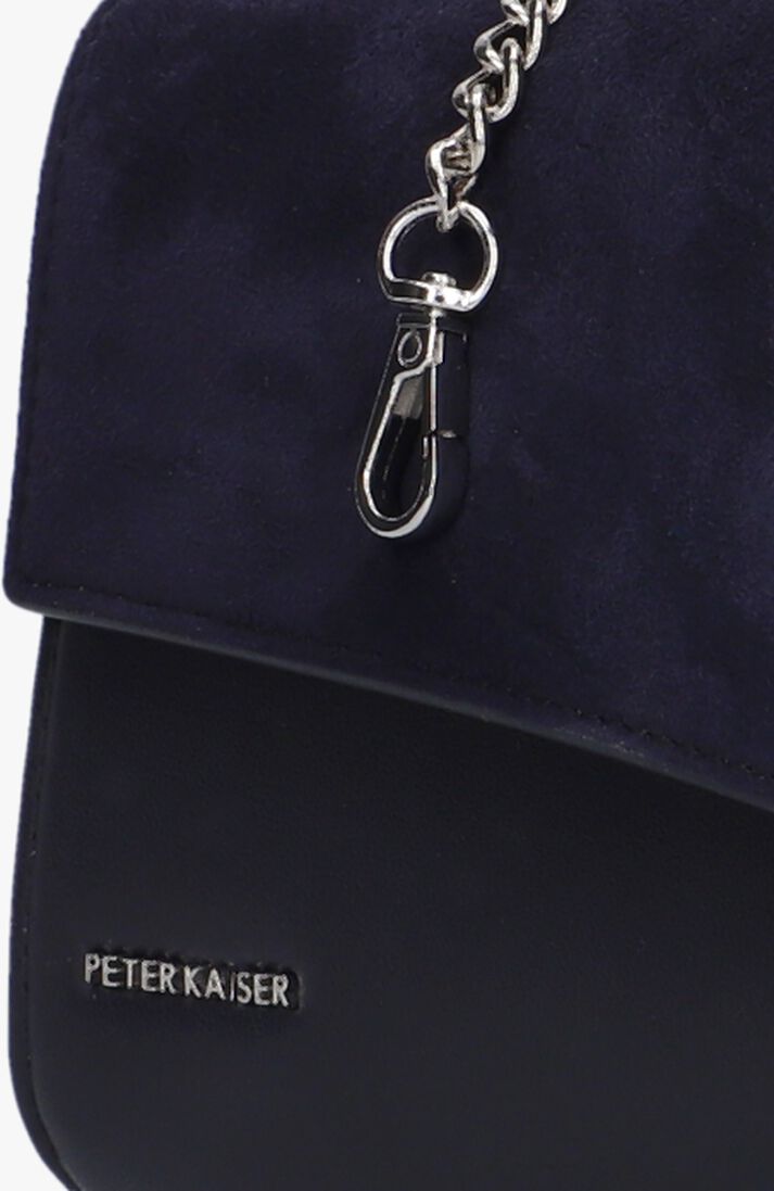 donkerblauwe peter kaiser clutch 69051