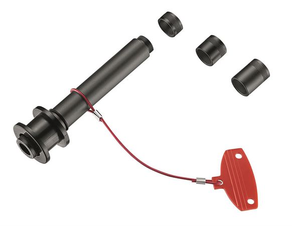 TRANSAXLE THRU Transportachse für Steckachsen  schwarz  12X135142148150mm