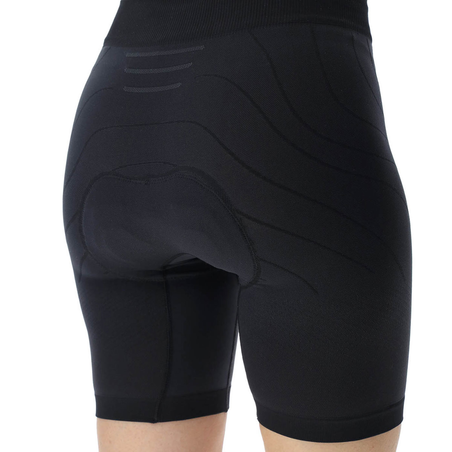 UYN Motyon Allroad UW Fietsonderbroek met Zeem Zwart/Wit Dames