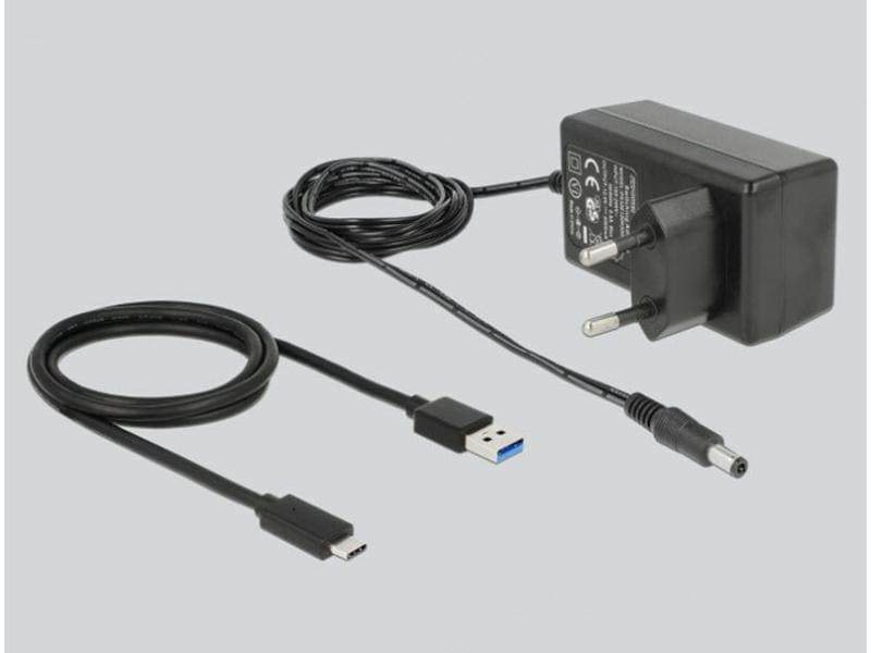 Delock USB-Hub 64053 4x USB-A Delock Externer USB 3.1 4 Port Hub mit 10 Gbps
