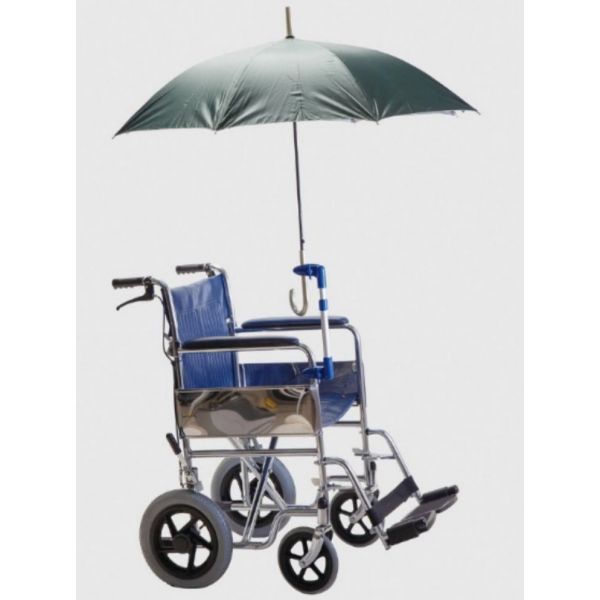 OrtoPrime Base de Guarda-Chuva para Cadeiras de Rodas e Andarilhos