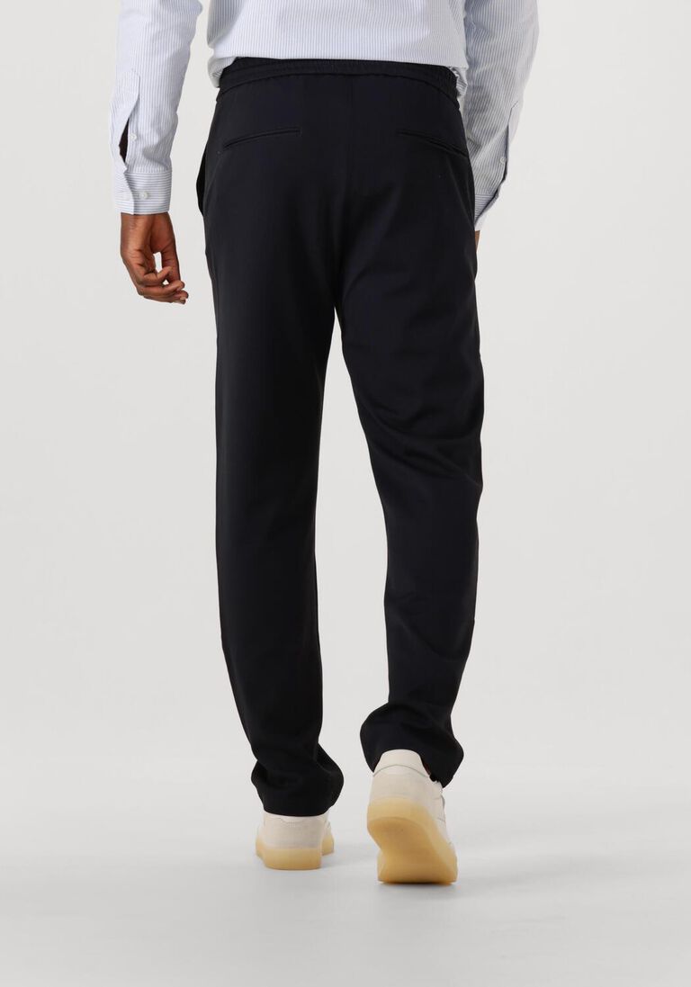 donkerblauwe les deux pantalon como tapered drawstring pants