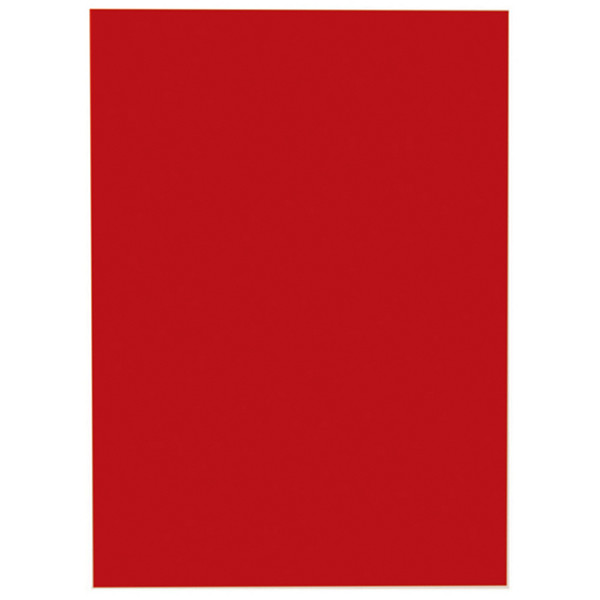 Sous-chemises Raja 60 g, 22 x 31 cm, coloris pastel rouge, lot de 250