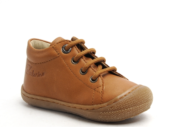 Naturino boots bottine bebe cocoon nappa spazz marron