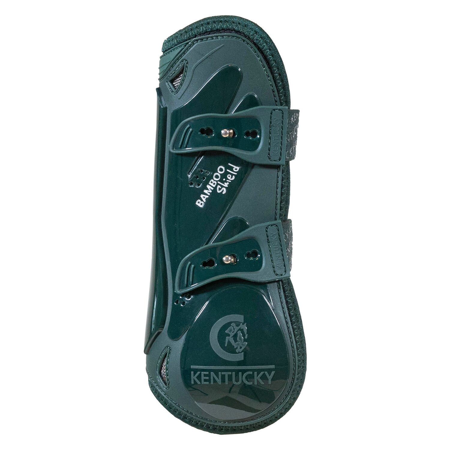KENTUCKY Springgamaschen Bamboo Shield, für Vorderbeine - dark green