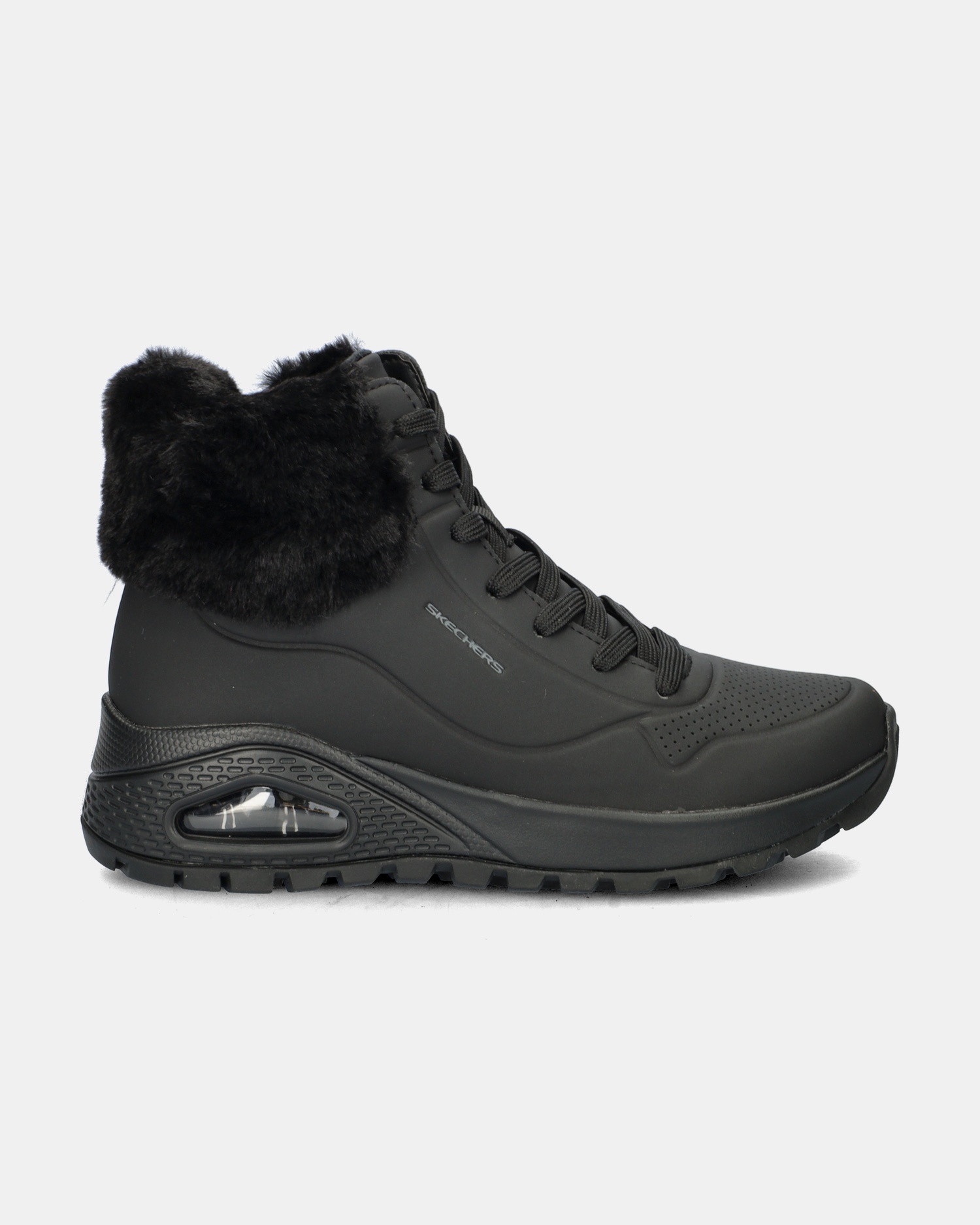 Skechers Uno Rugged Veterboots  - zwart