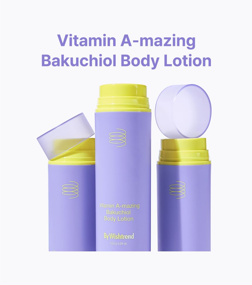 Door Wishtrend - Vitamine A-mazing Bakuchiol Body Lotion