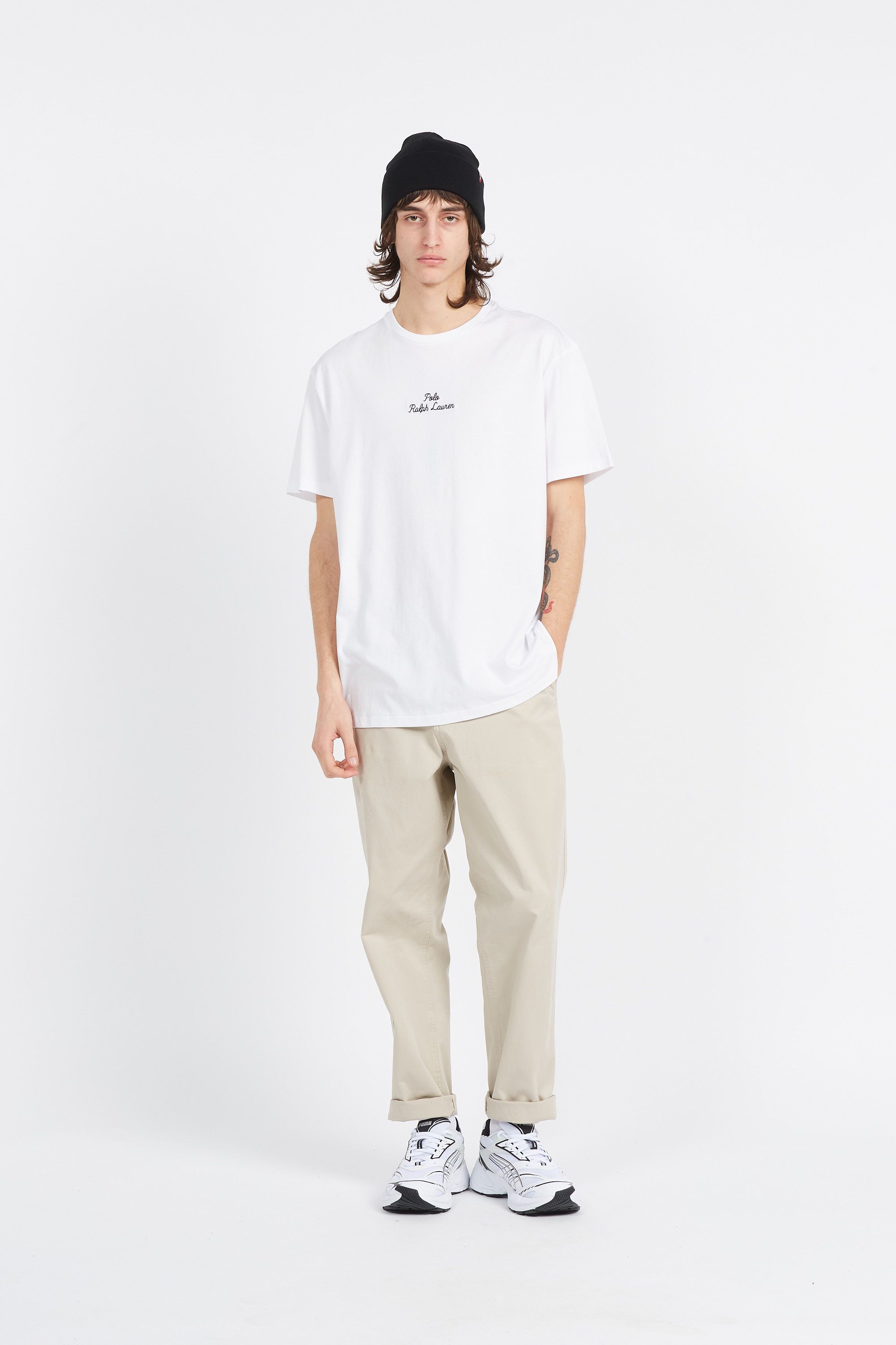 POLO RALPH LAUREN T-shirt JERSEY Blanc