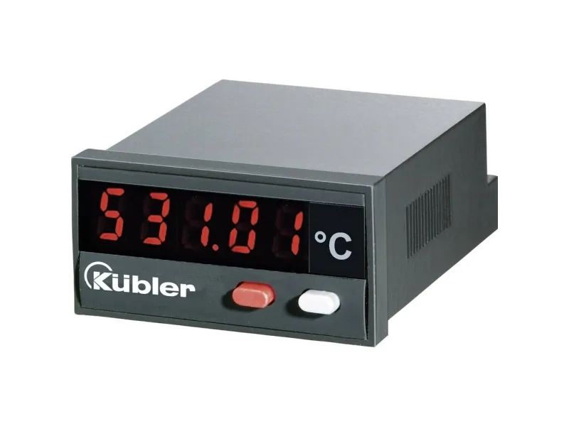 Kübler Automation CODIX 531 Digitalt installationsmåleudstyr - 19999 til   99 999 °C Indbygningsmål 45 x 22 mm Kalibreret (ISO)