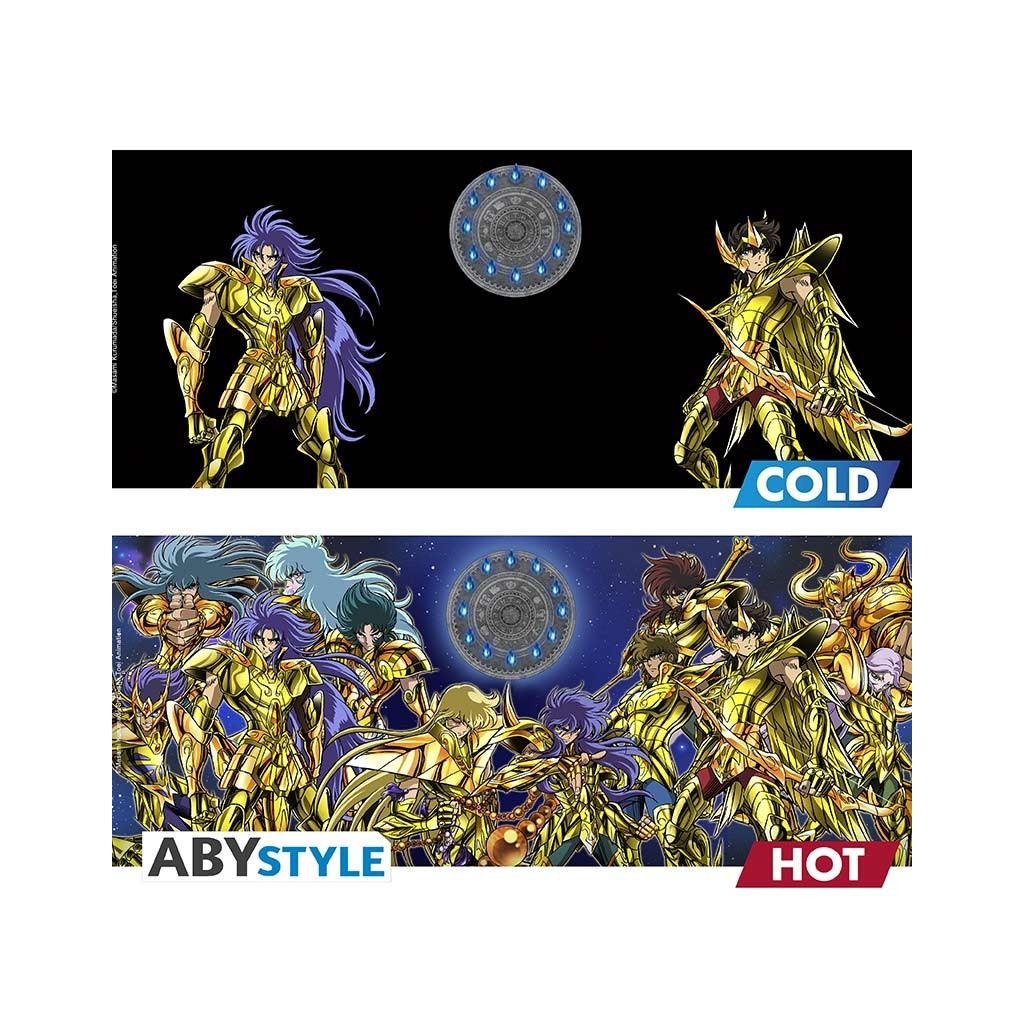 Saint Seiya - Mug Heat Change Chevaliers d'Or