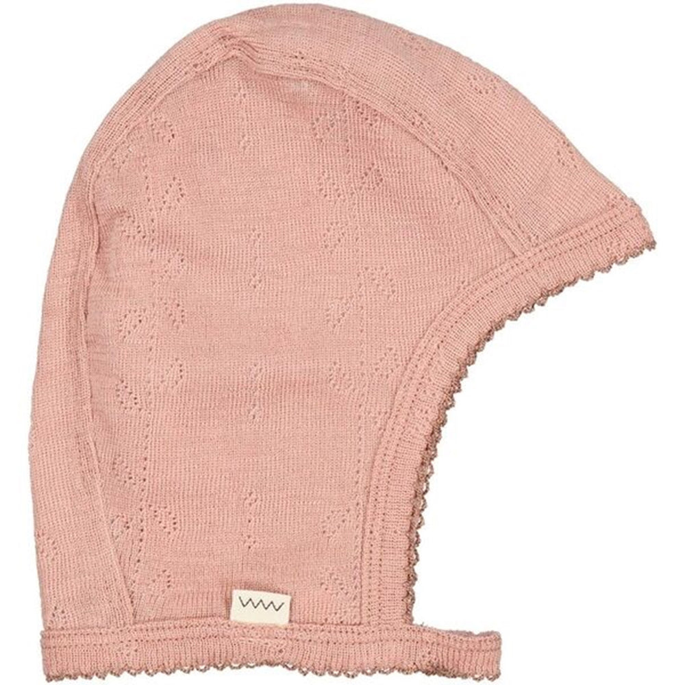 Wool Pointelle Burnt Rose Hue - MarMar