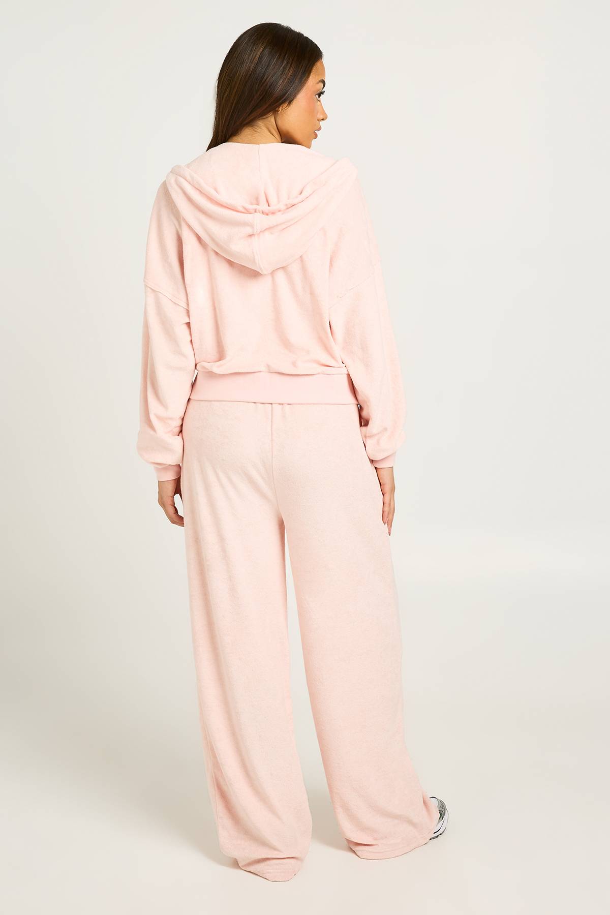 boohoo Ensemble De Survêtement Court À Casynthétiqueche En Tissu Éponge Coupe Carrée