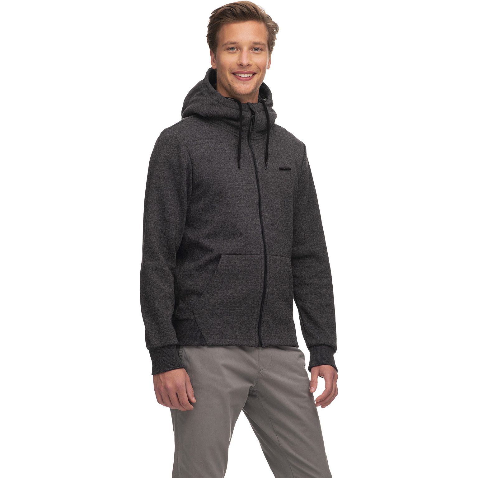 ragwear Fabian Sweatshirtjacke Herren dunkelgrau