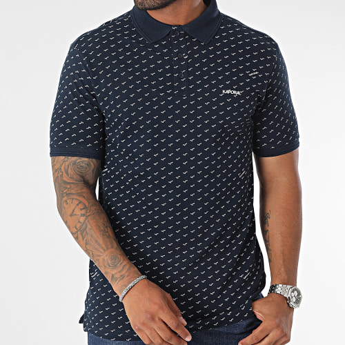 Polo Manches Courtes Terel Bleu Marine