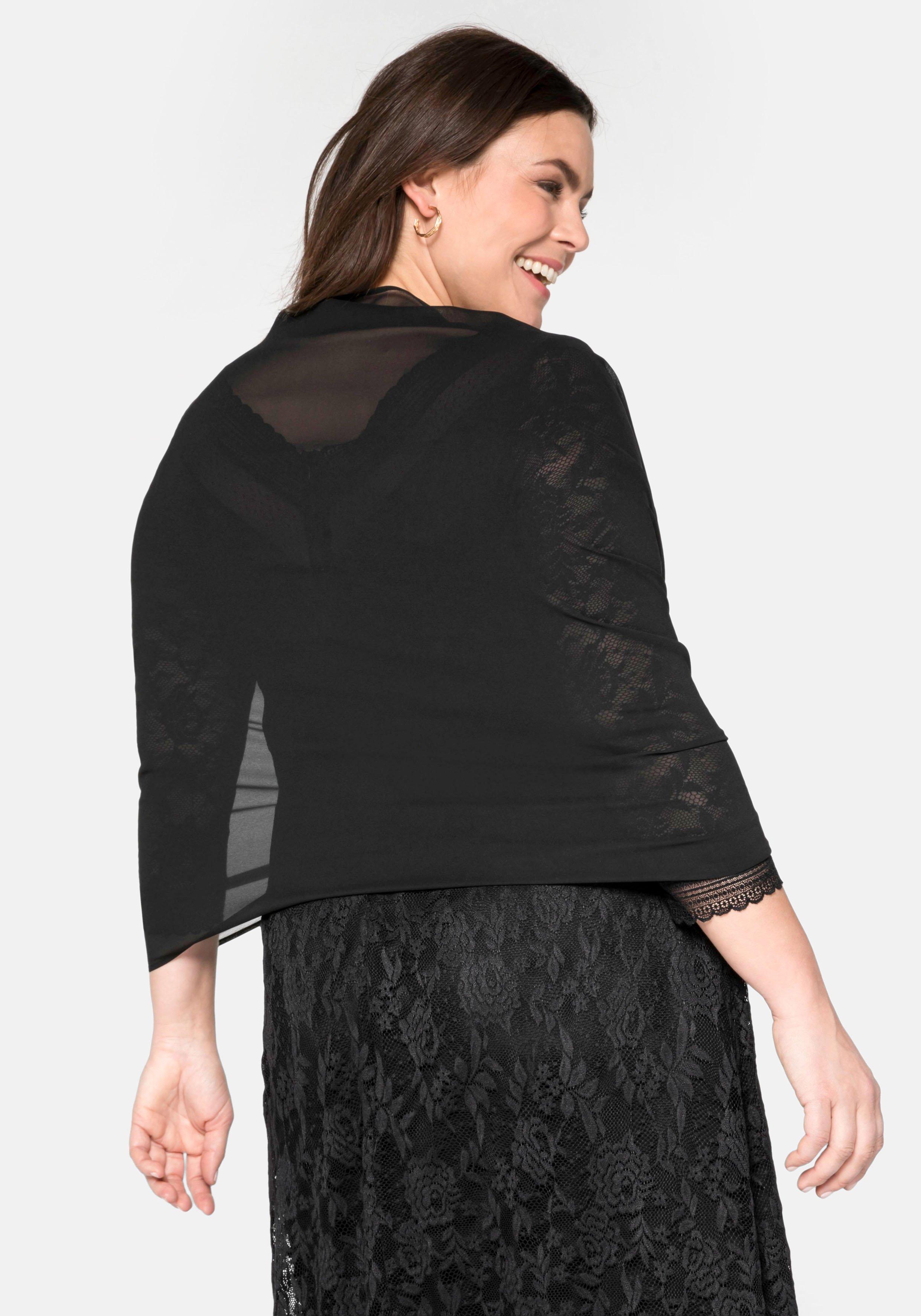 Stola aus fließendem Chiffon