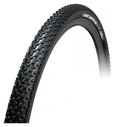 Pneu Gravel Tufo Swampero 700 mm Tubeless Ready Souple Puncture Proof Ply Flancs Beiges