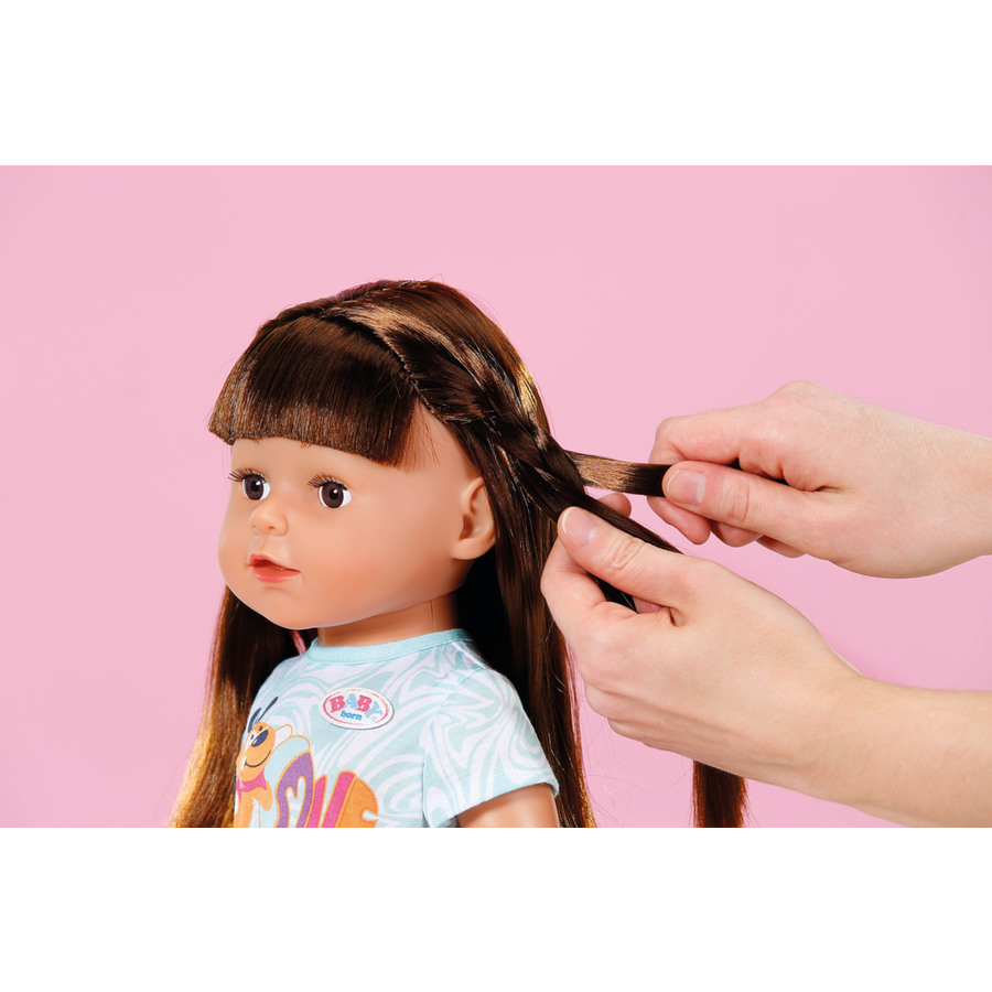 Zapf BABY born® Sister Style & Play brunette 43 cm