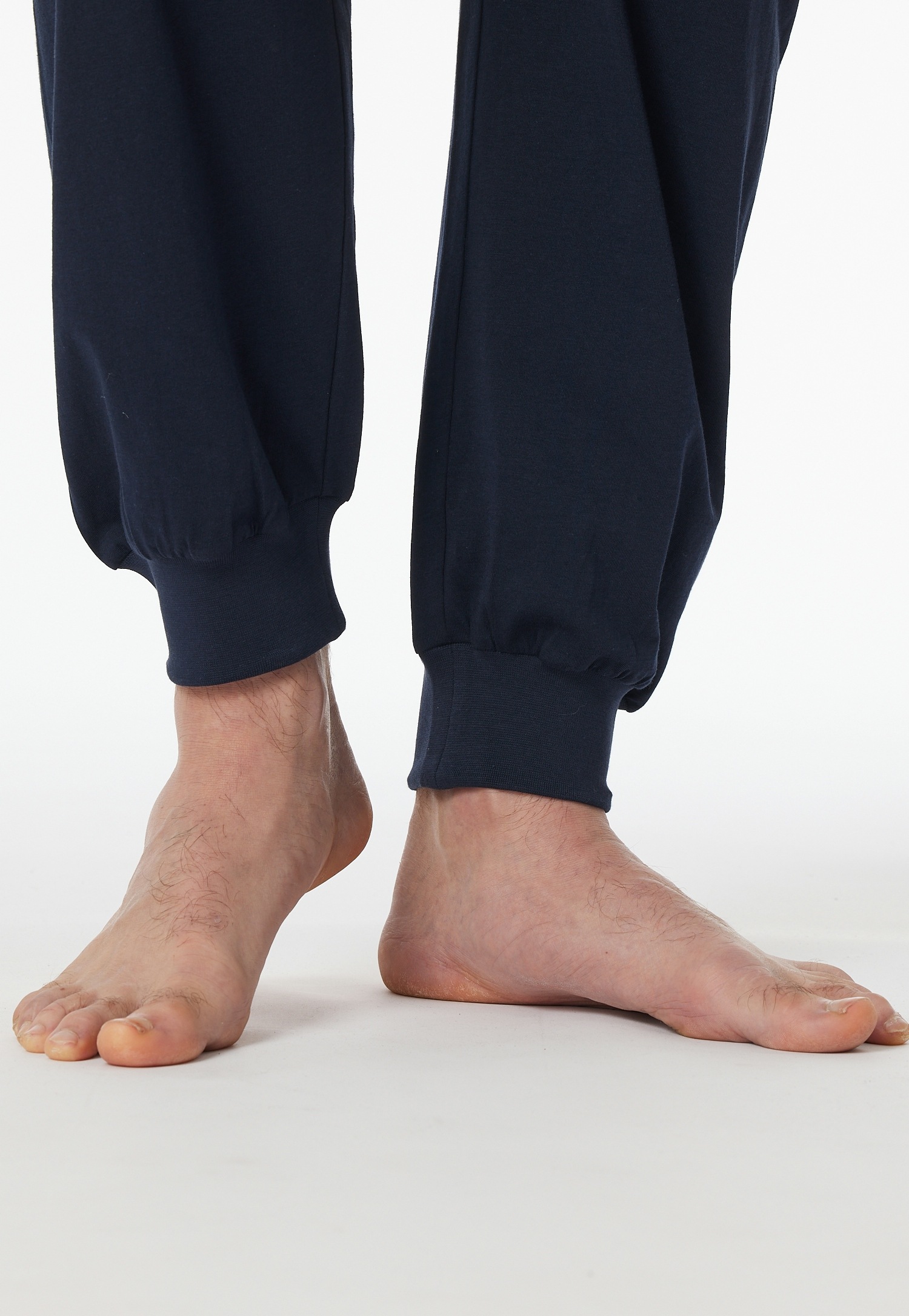 Schiesser Schlafanzug »Comfort Essentials«, 2 Stk. mit gestreiftem Oberteil