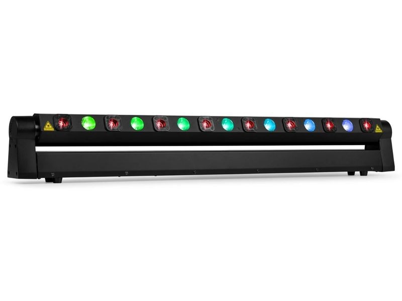 BeamZ Hyaden LED Moving Bar Moving Bar mit roten Lasereffekten