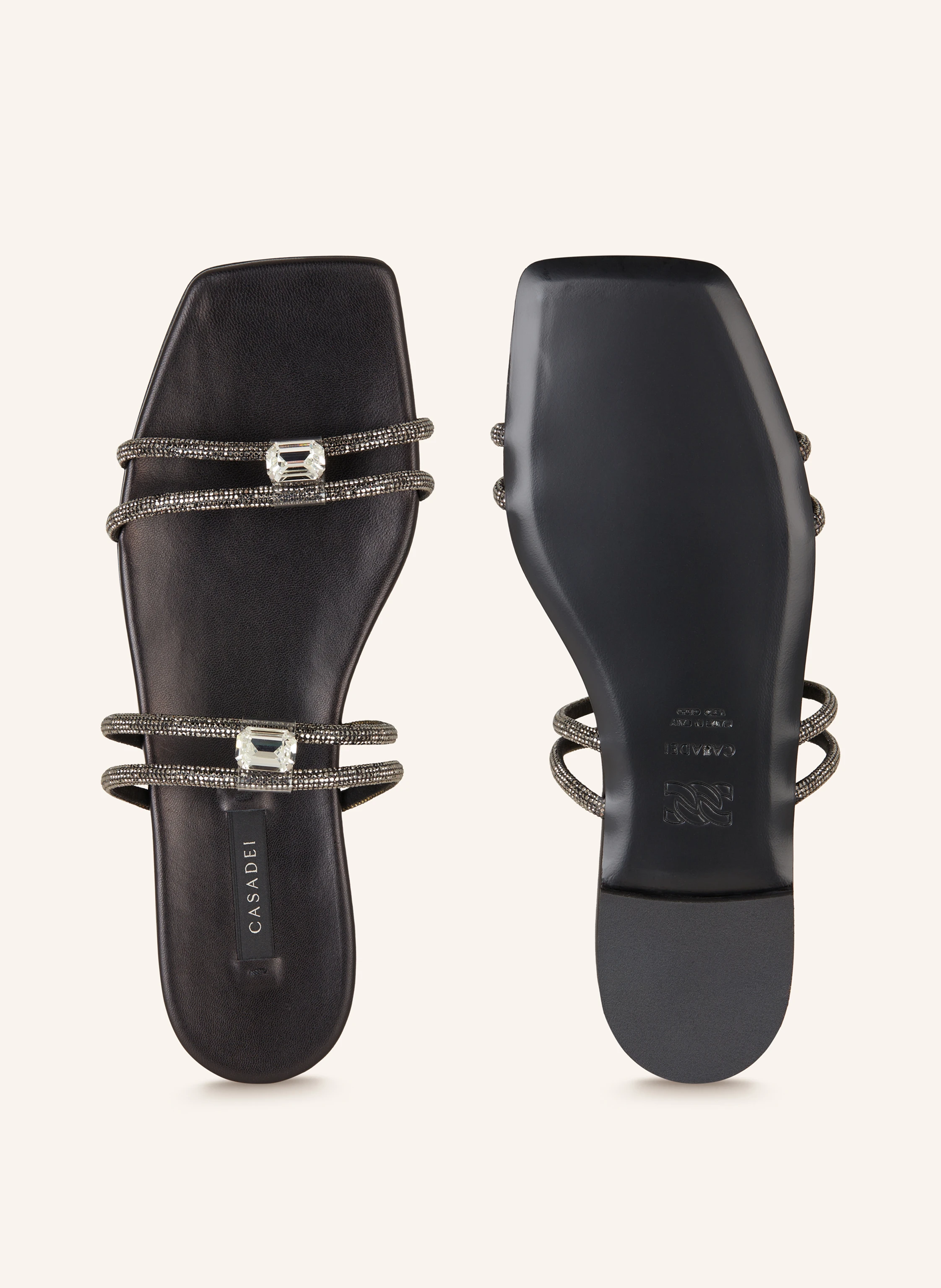CASADEI Sandalen CALYPSO mit Schmucksteinen