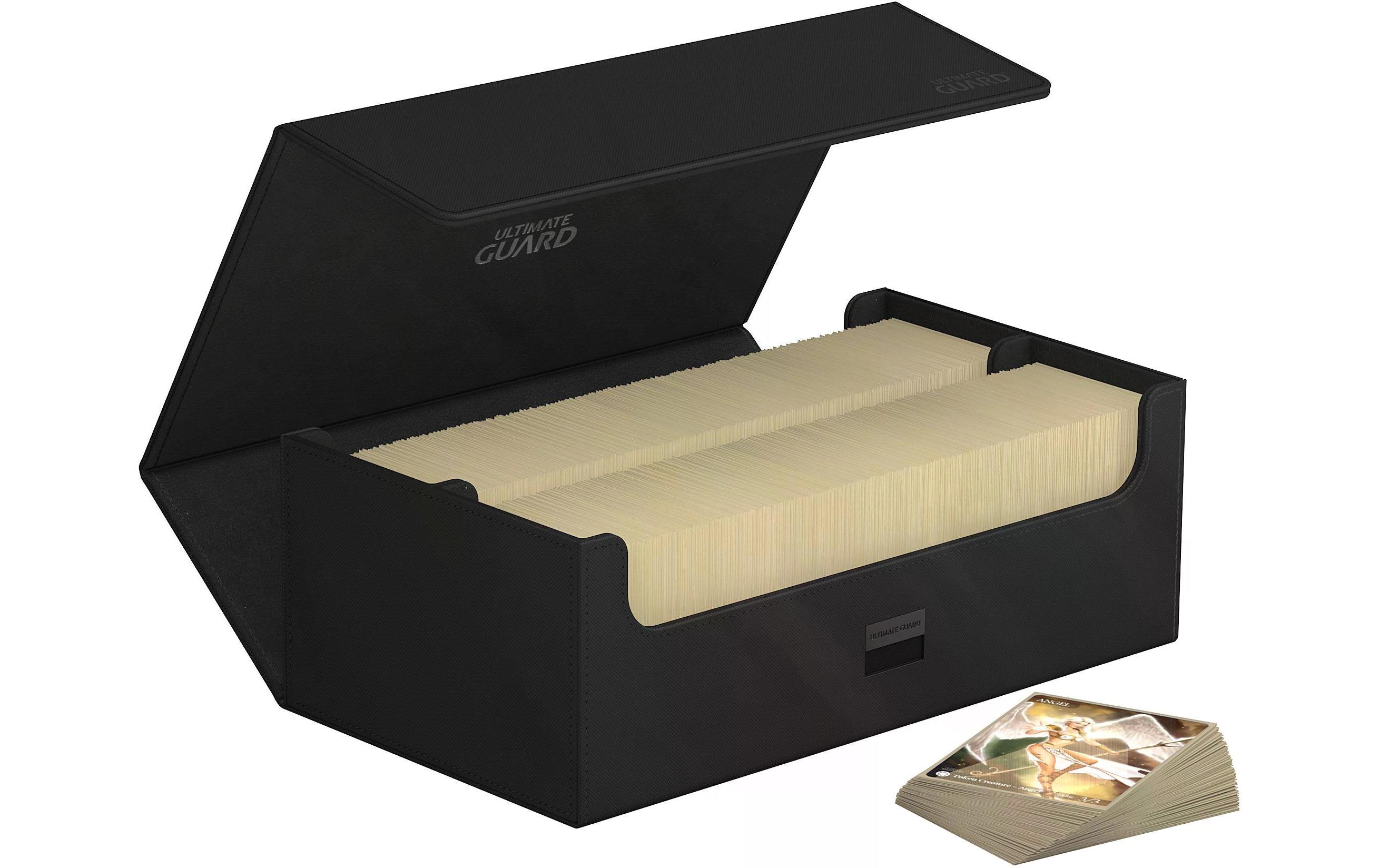 Kartenbox XenoSkin Arkhive Monocolor 800+ SchwarzHochwertige Box für Sammelkarten in Standardgrösse