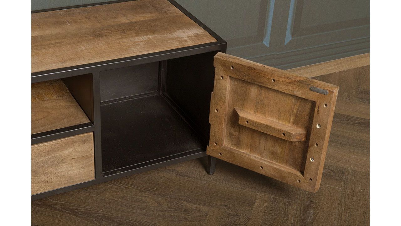 Tv-meubel Sturdy B160 x D40 x H45 cm