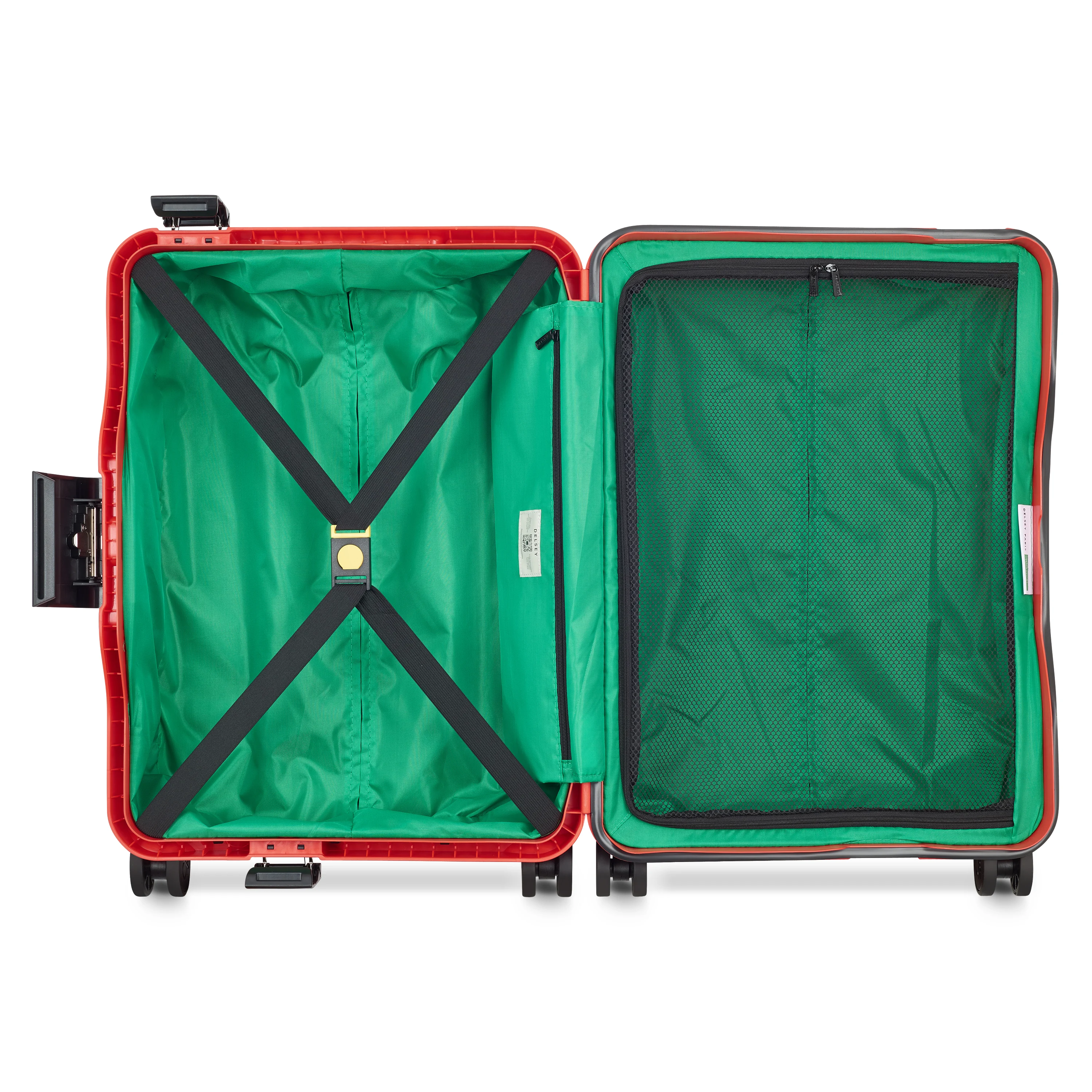 COLOR BLOCK HARDSIDE - Valise cabine rigide | Rouge