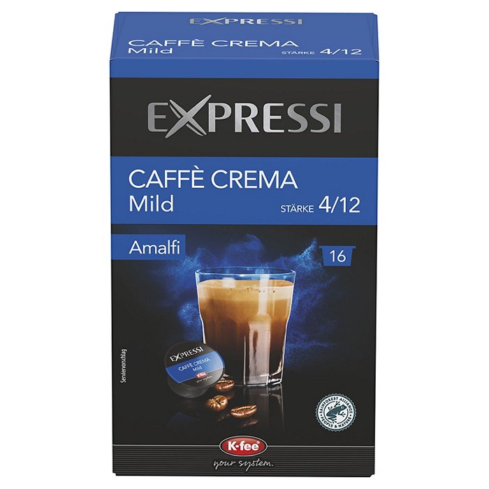 EXPRESSI Kaffeekapseln Lungo Amalfi 124,8 g