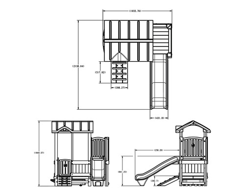 Step2 Woodland Adventure speelhuis, natuurlijk hout