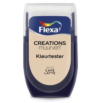 Flexa Creations muurverf Kleurtester Café Latte mat 30ml