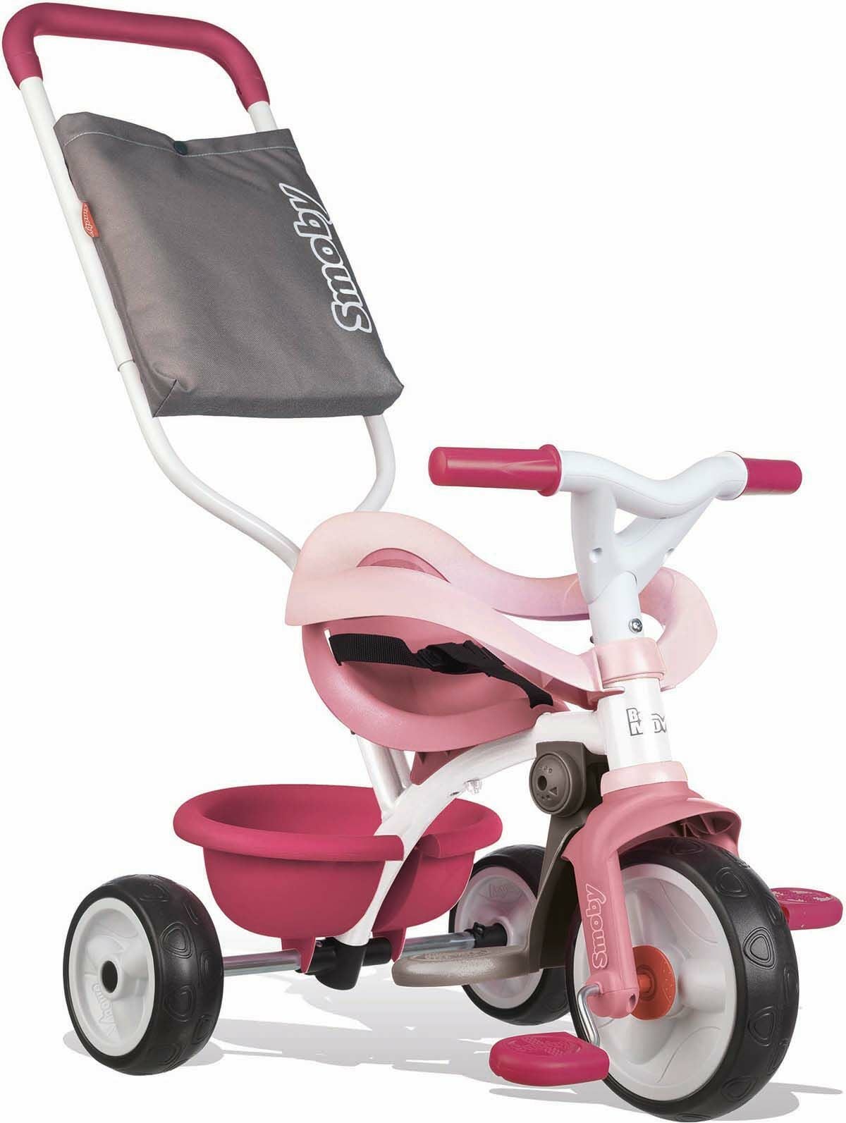 Smoby Be Move Trehjuling Comfort, Rosa