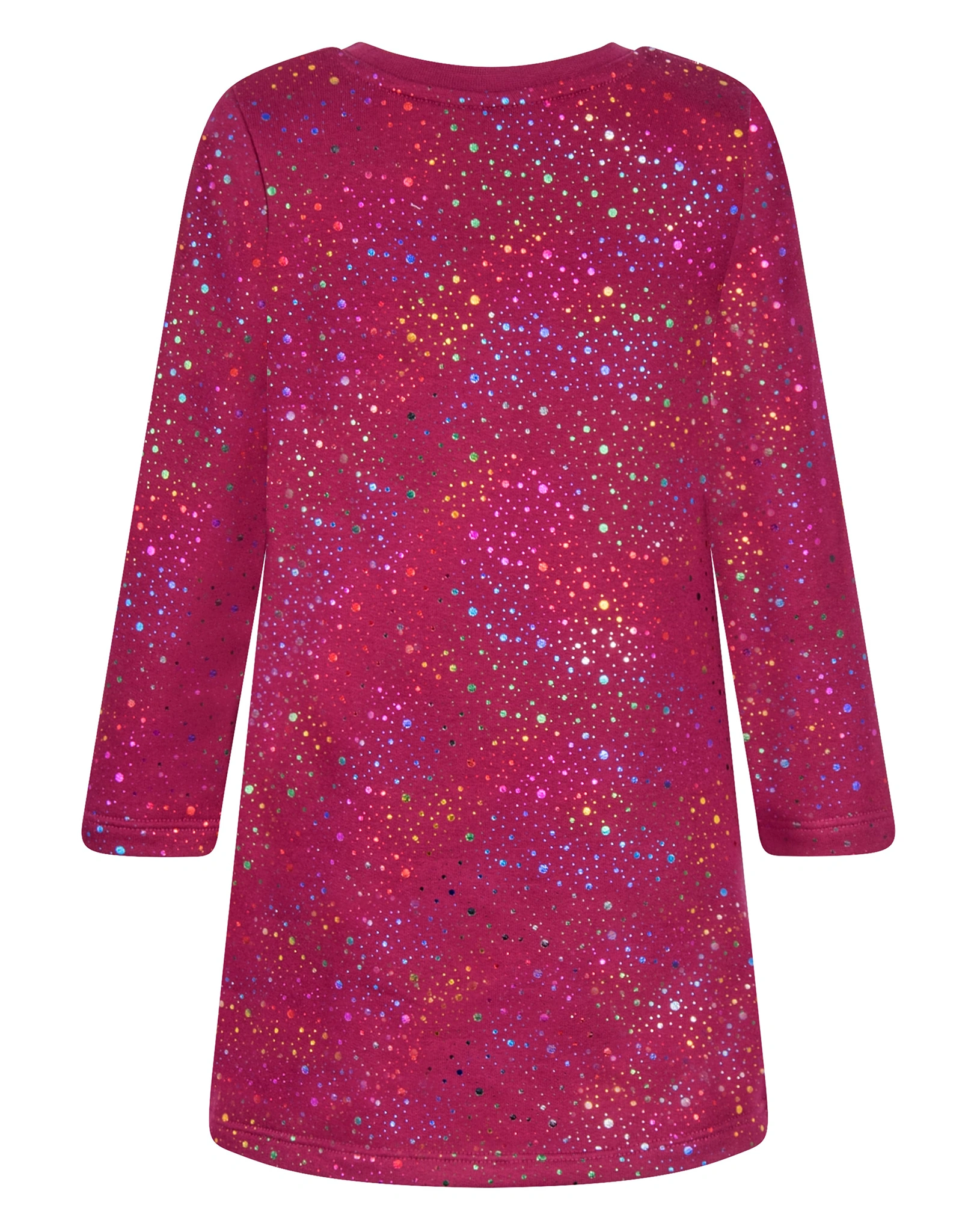 Langarmkleid GLIMMER in berry