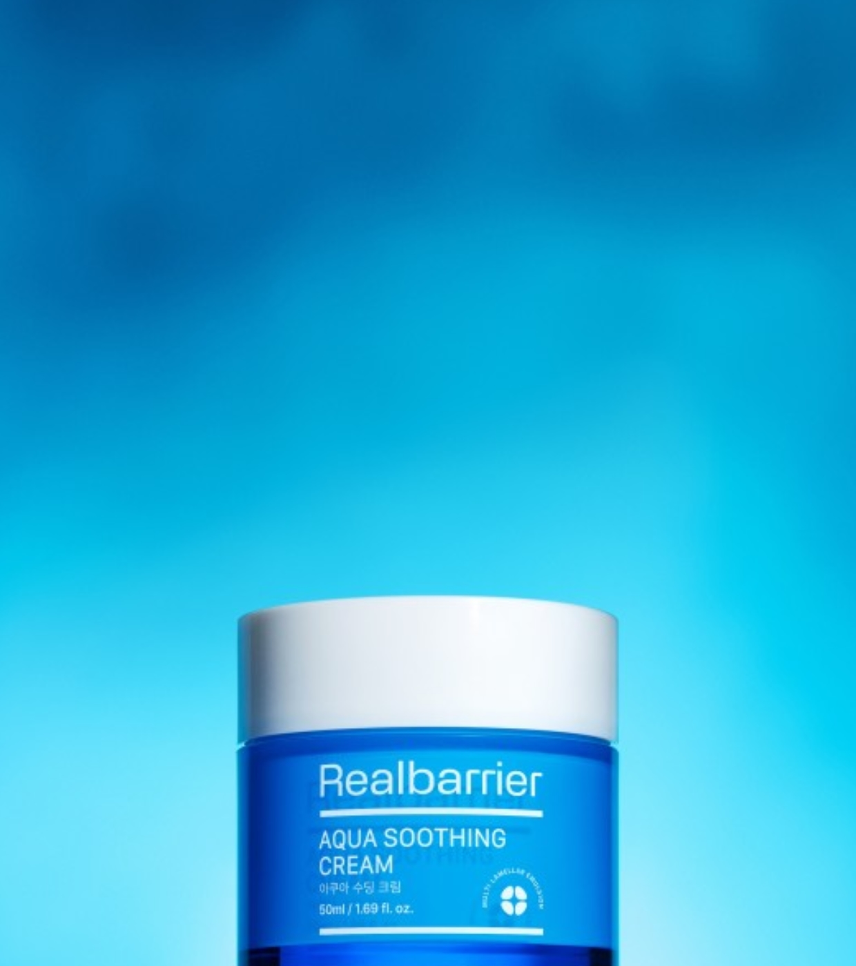 Real Barrier - Creme em gel hidratante Aqua Soothing Cream