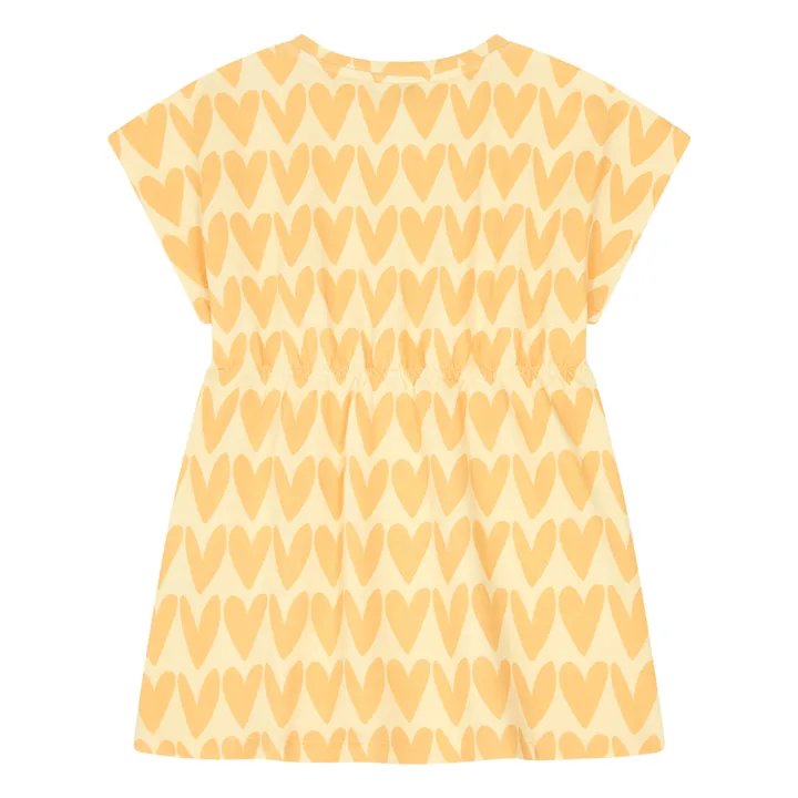 Hundred Pieces Robe Courte Coton Elasthanne | Jaune pâle