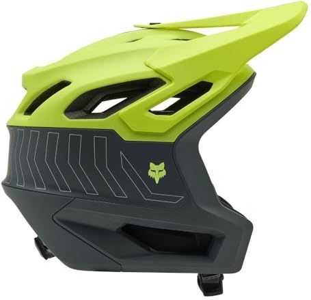 Fox Dropframe Pro Runn fietshelm, neongeel, maat L